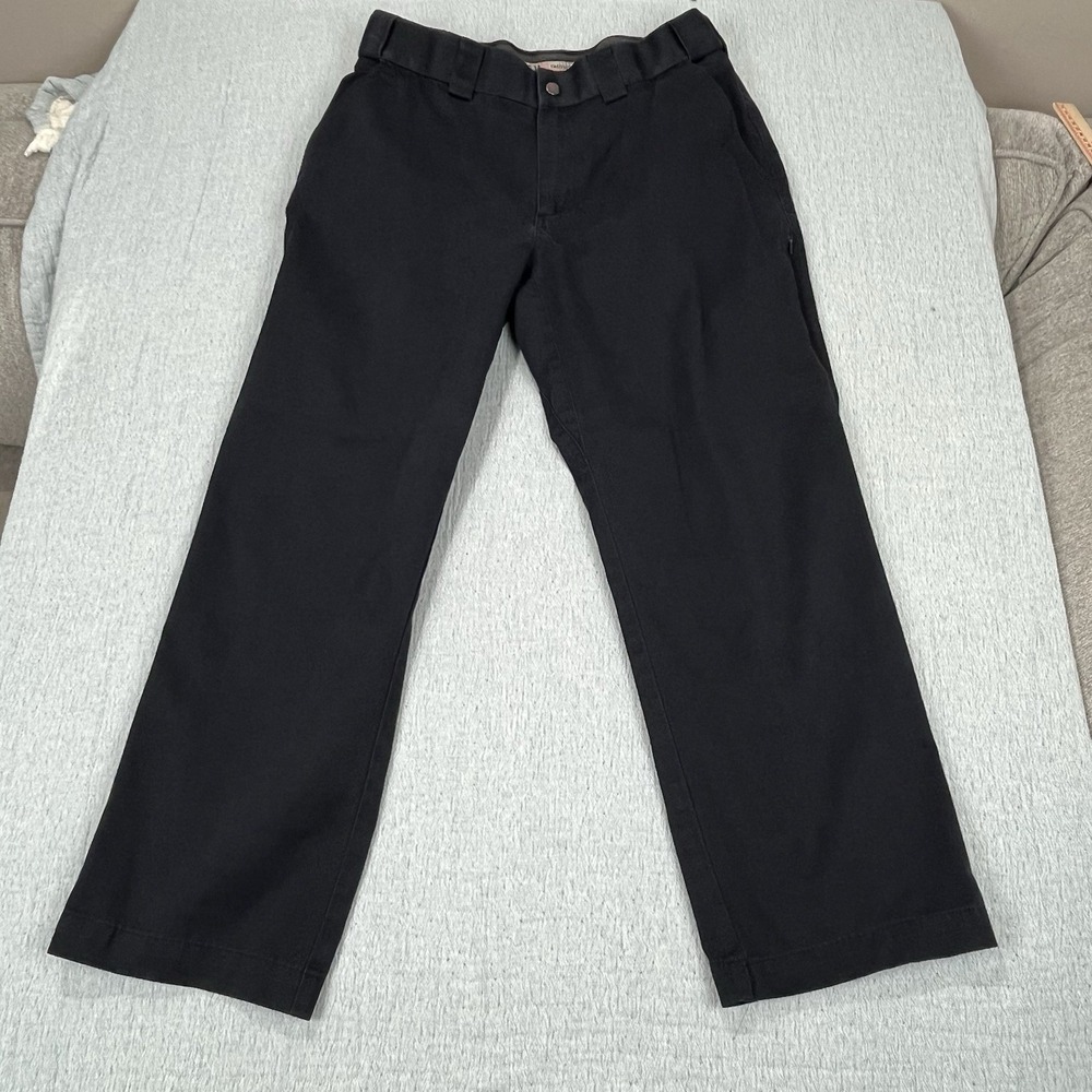 5.11 Tactical Cargo Pants Mens 35X28 Blue Work Pants Side Zip Pockets‎ Comfort